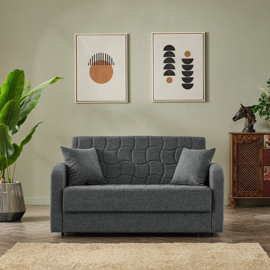 Loft 2 Seater Sofa - Dark Gray