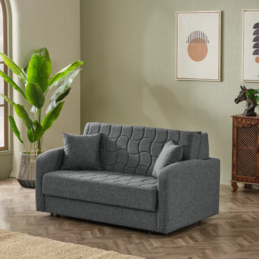 Loft 2 Seater Sofa - Dark Gray