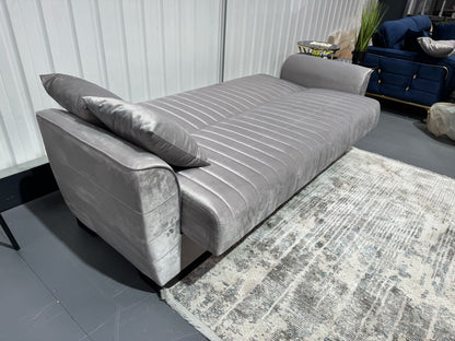 Tual 3+2+1 Seater Sofa Bed - Gray