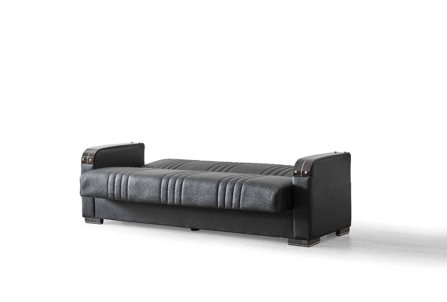 Leather Seater Sofa - Black