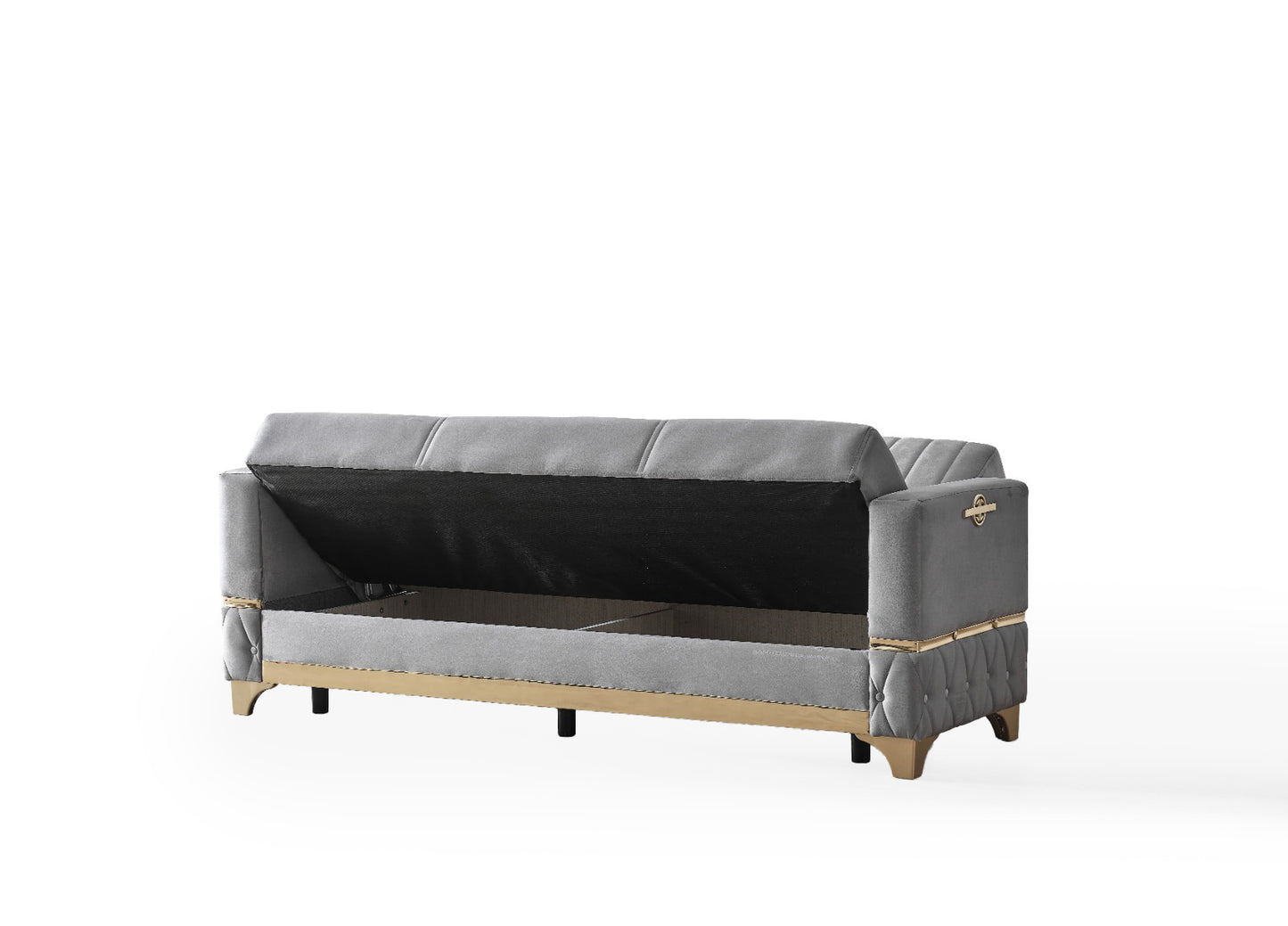 Istanbul Modern Gray 3+2+1 Seater Sofa Bed