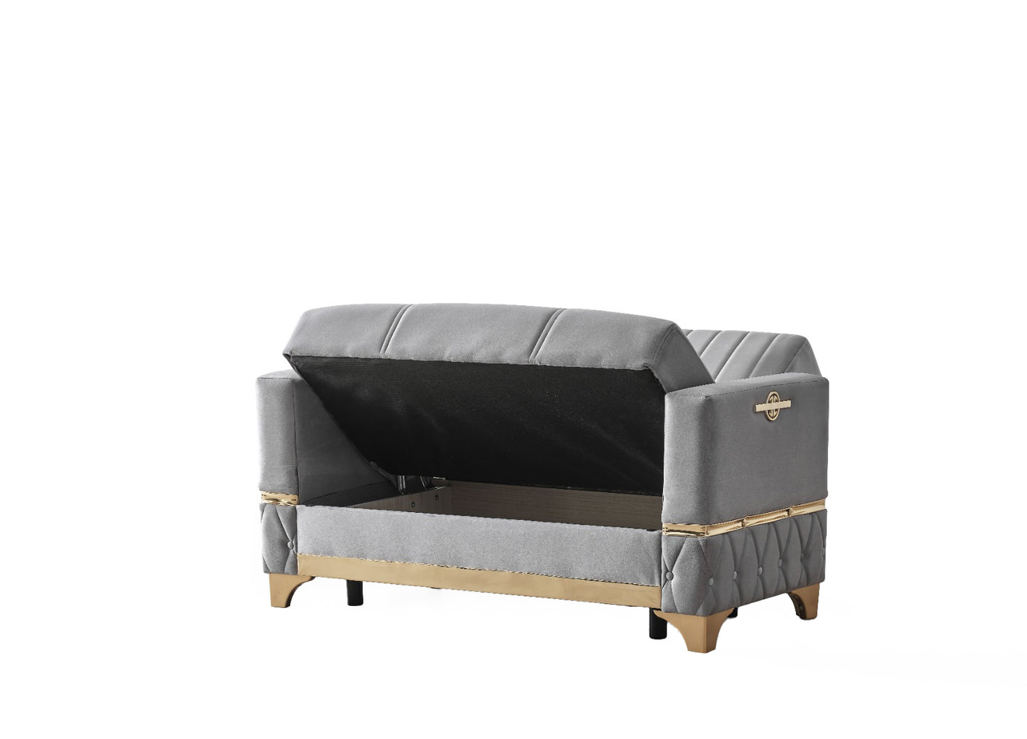 Istanbul Modern Gray 3+2+1 Seater Sofa Bed
