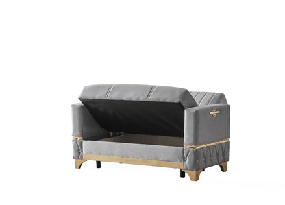 Istanbul Modern Gray 3+2+1 Seater Sofa Bed