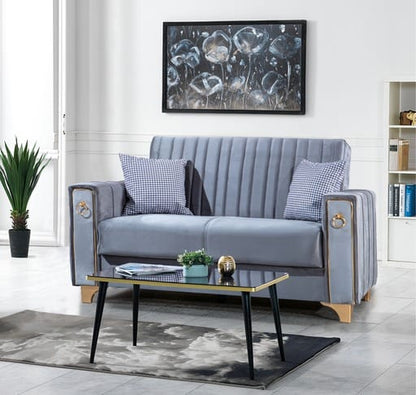 Violet 3+2+1 Seater Sofa Bed - Gray