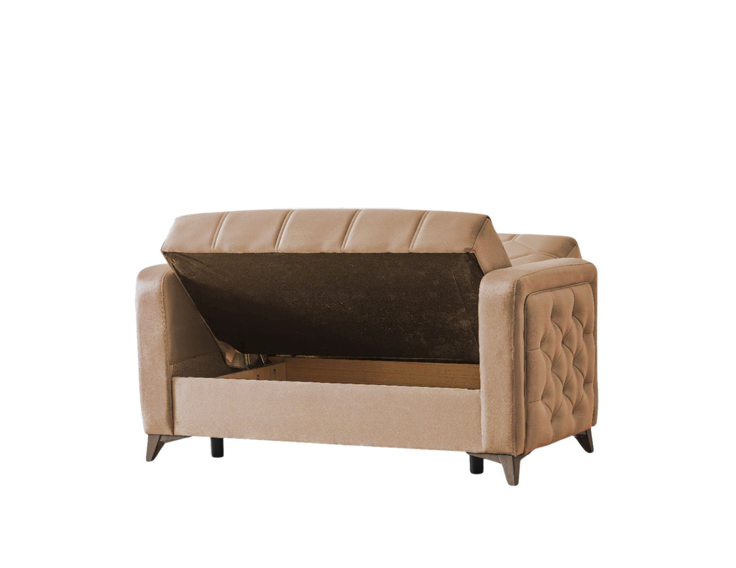 Chester 3+2+1 Seater Sofa Bed - Beige